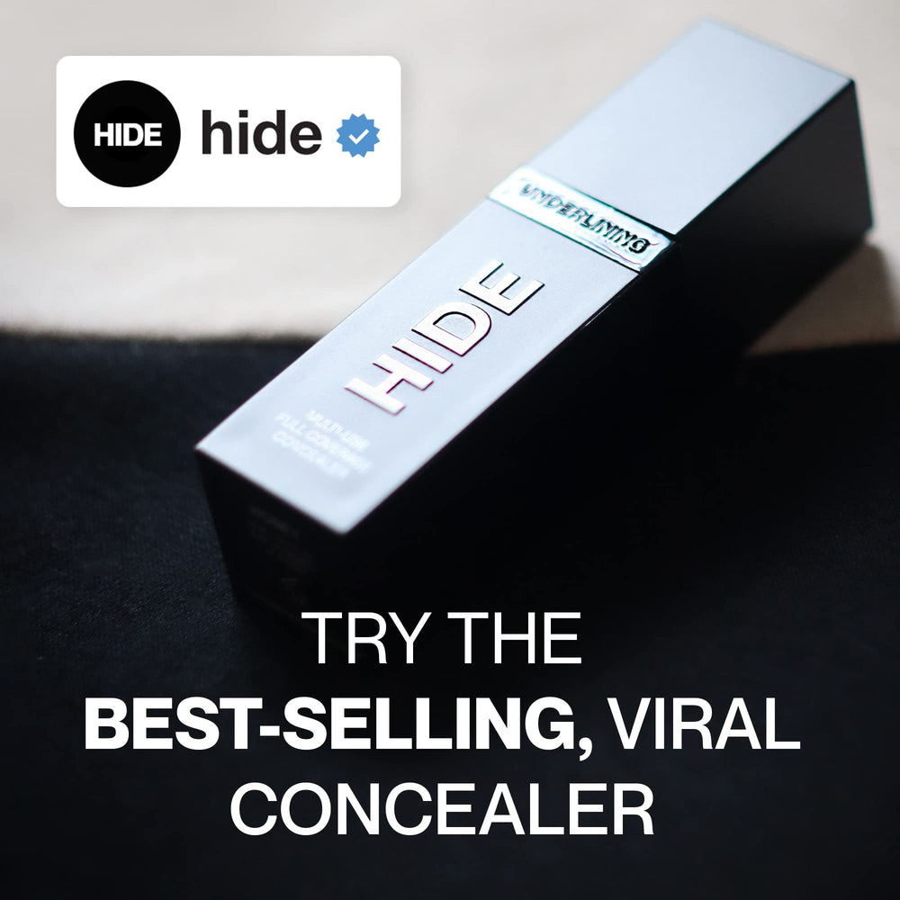 Hide Liquid Concealer is lightweight and breathable on the skin.