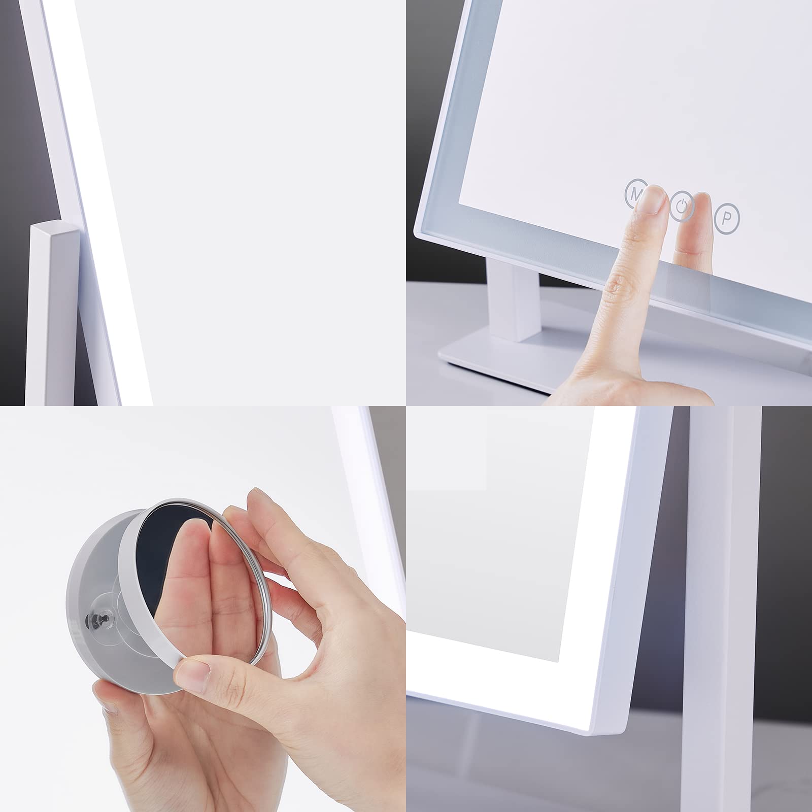 HIEEY premium metal and glass construction for durability and scratch resistance.
