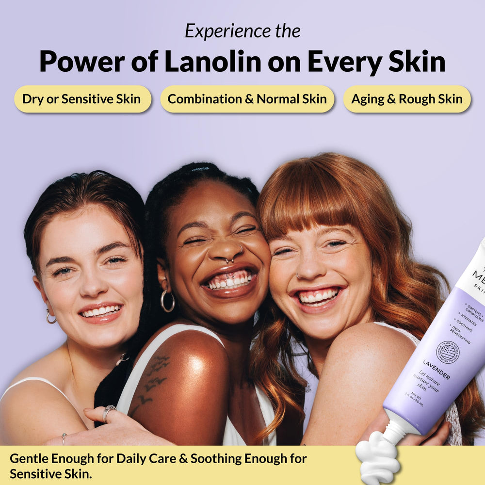 Elbow area treated with High Meadow Lanolin Skin Cream