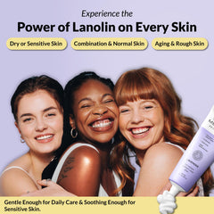 Elbow area treated with High Meadow Lanolin Skin Cream