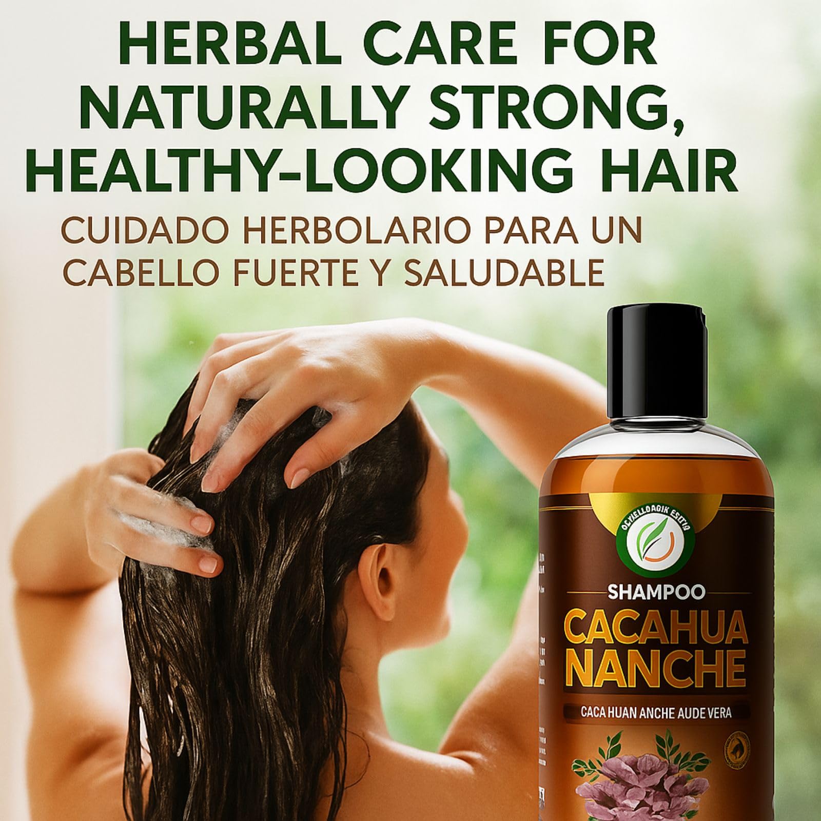 High Supreme hair strands with natural shine after washing.