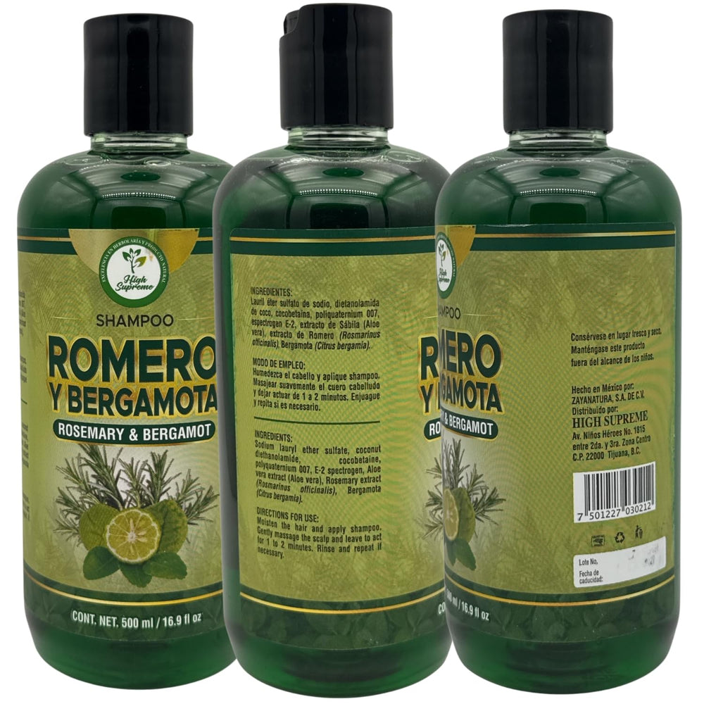 High Supreme shampoo pouring view emphasizes rich lather and gentle cleansing.