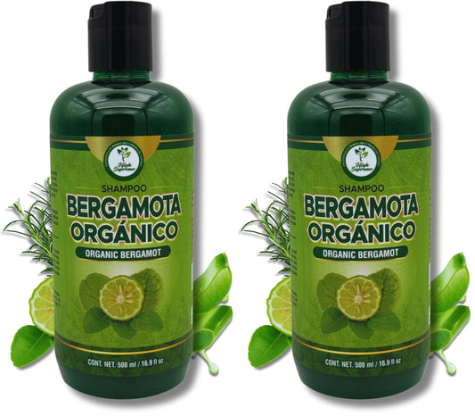 HIGH SUPREME bergamot shampoo bottle with refreshing citrus aroma for energized hair.