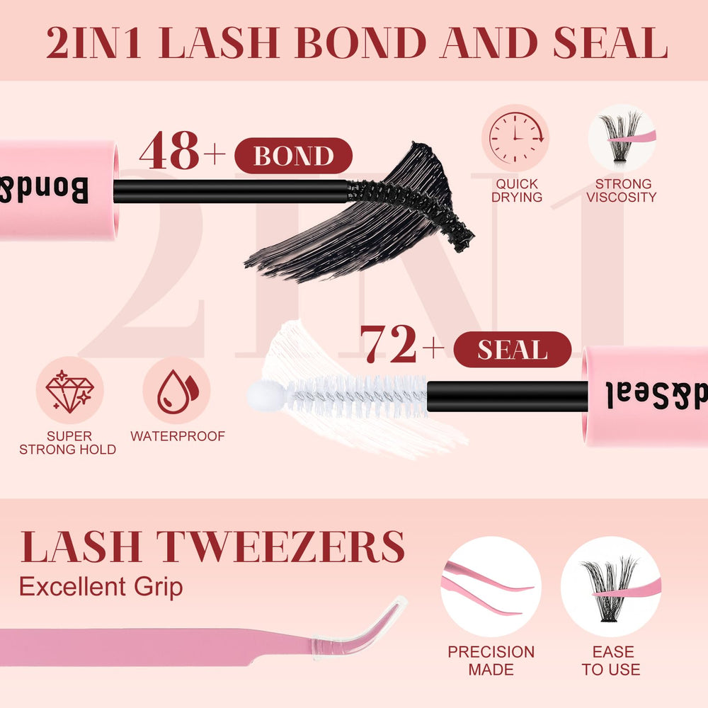 Higu clace DIY lash extension kit for at-home grooming.