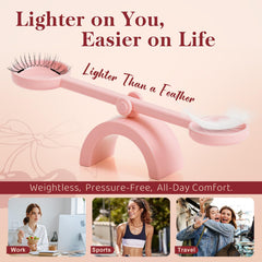 Higu Clace glue-free technology for comfortable wear.