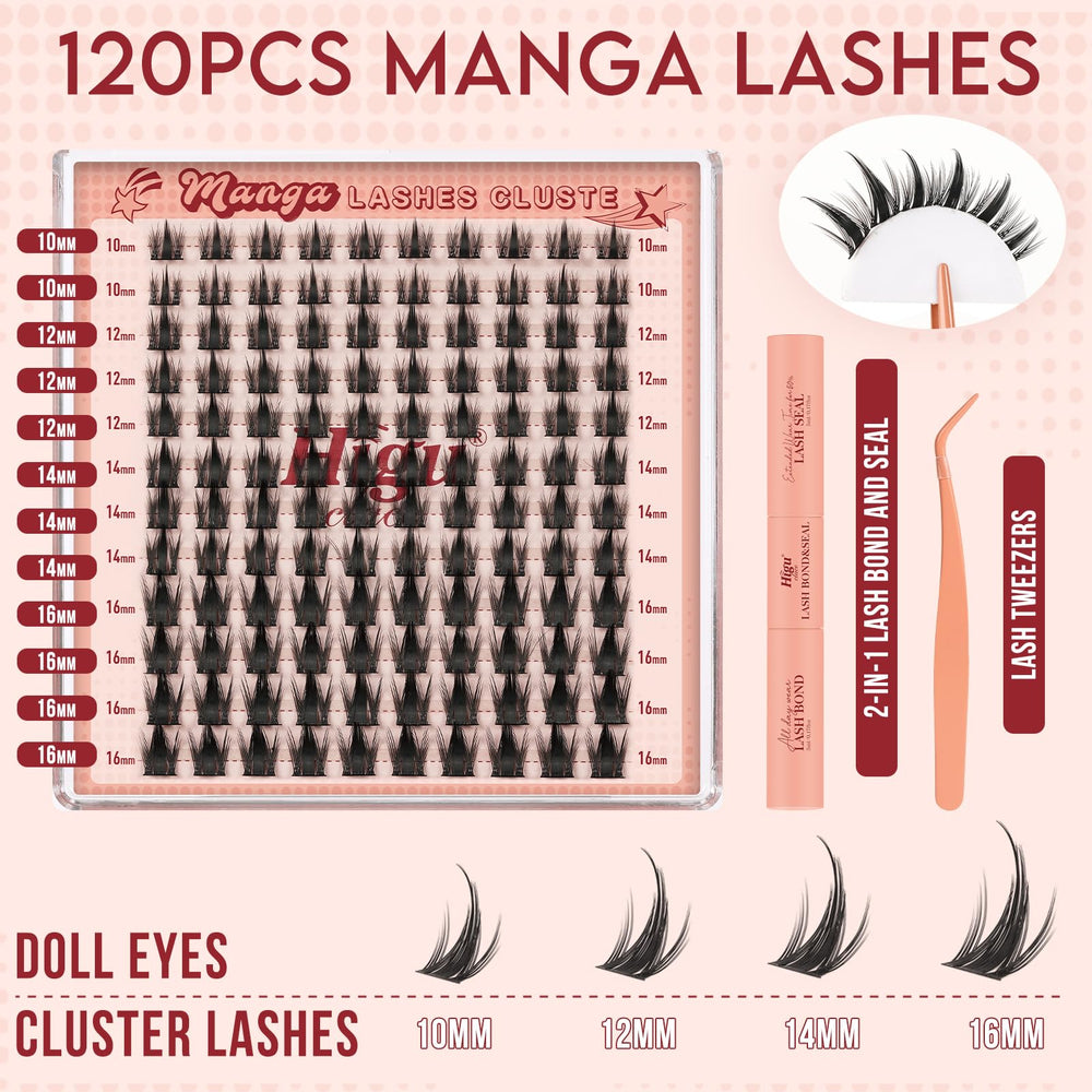Higu clace precision lash tweezers enable accurate, mess-free placement.