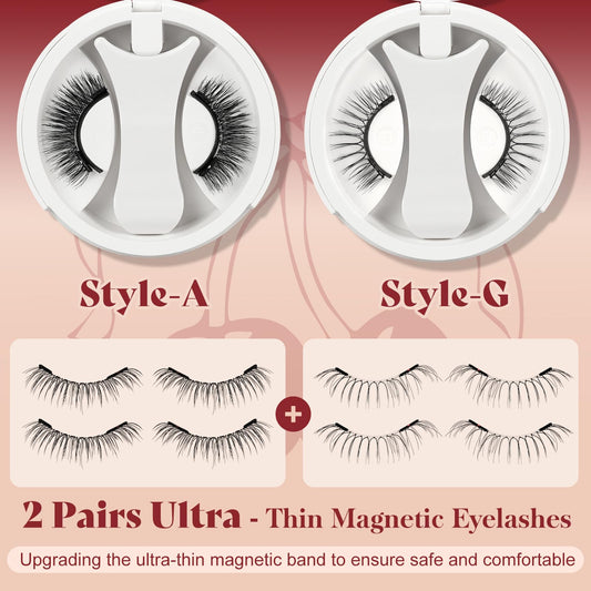 Higu Clace magnetic applicator for precise lash placement.