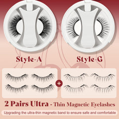 Higu Clace magnetic applicator for precise lash placement.