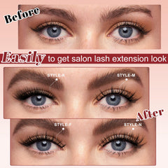 Higu clace magnetic lash applicator enables precise placement and mess-free use.