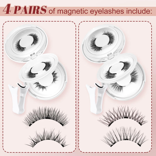 Higu clace magnetic eyelash applicator for precise placement.