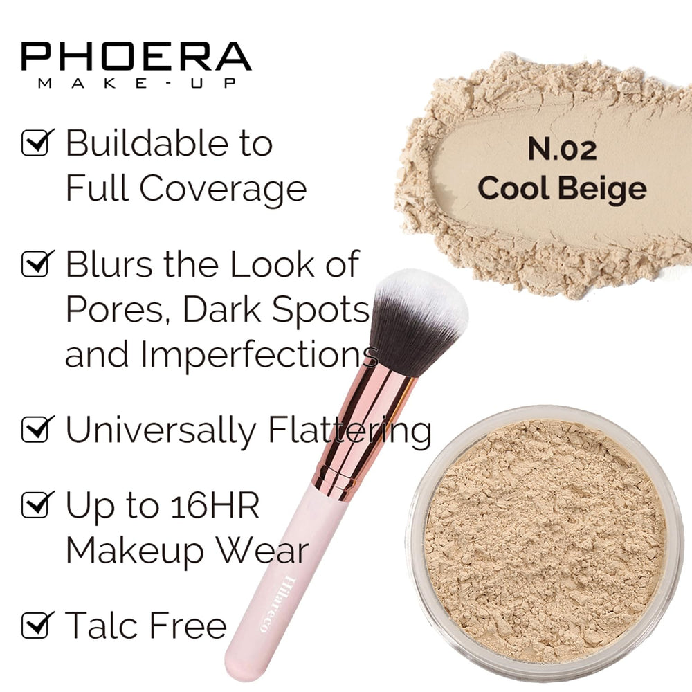 Hilareco Buff Beige #04 foundation shade evens skin tone and blends easily