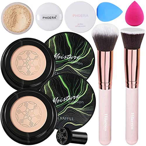 Hilareco Mushroom Head Air Cushion CC Cream bottle for lightweight, breathable coverage