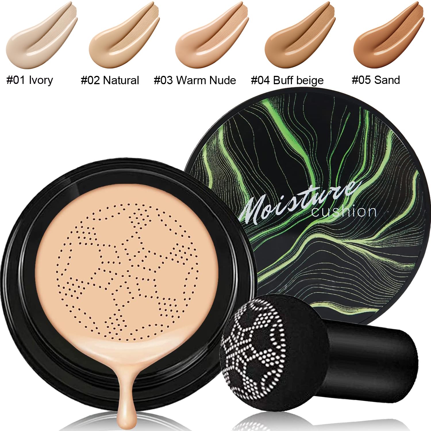 Hilareco PHOERA CC+ Cream SPF25 tube demonstrates multi-action formula for color correction.