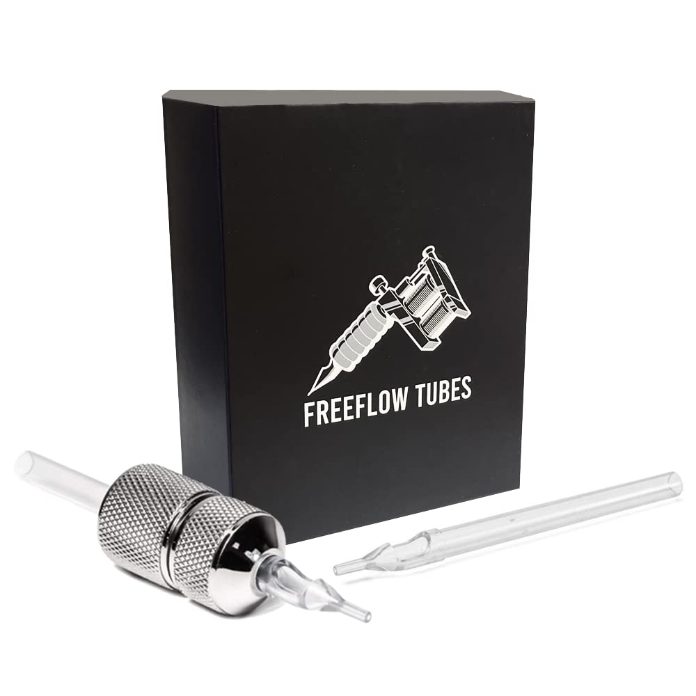 Hildbrandt Freeflow 14DT long tube mounted on a standard grip for smooth ink delivery