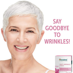 Himalaya Anti-Wrinkle Cream aloe-vera-grapes visual evokes natural nourishment.