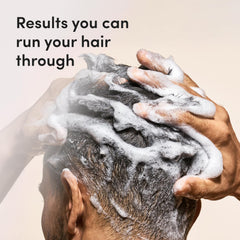 Argan and avocado oils visible in Hims Dandruff Detox shampoo formula for nourishment.