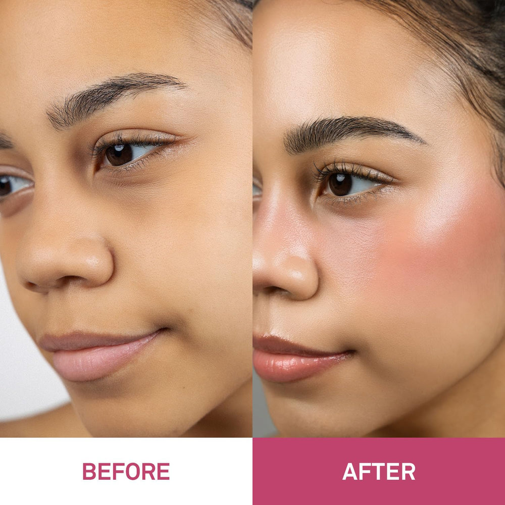 HINCE Multi-use stick used as blush and highlighter