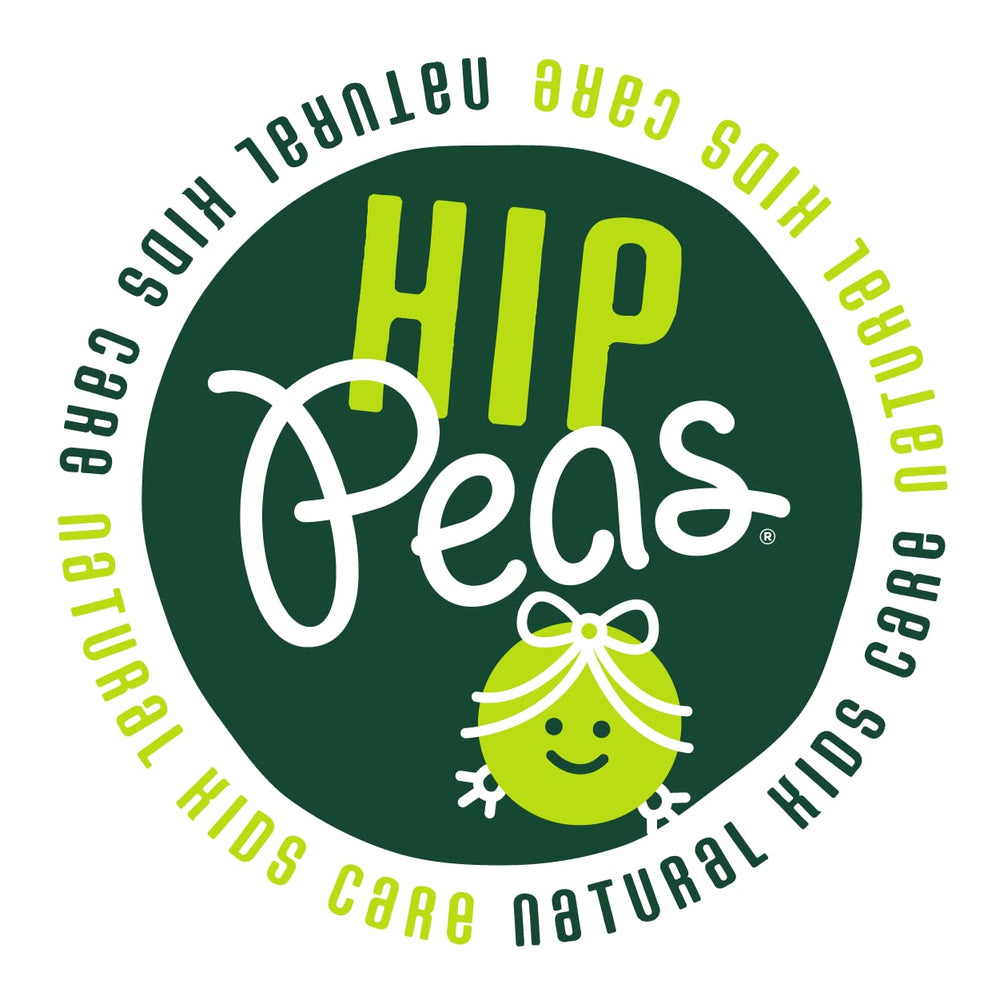 Hip Peas Shampoo vegan and cruelty-free label on bottle.