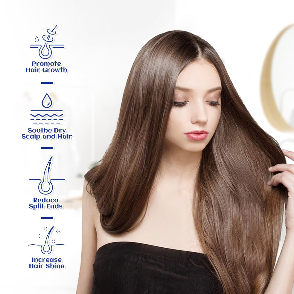 HIQILI Jojoba oil roller bottle for easy application.