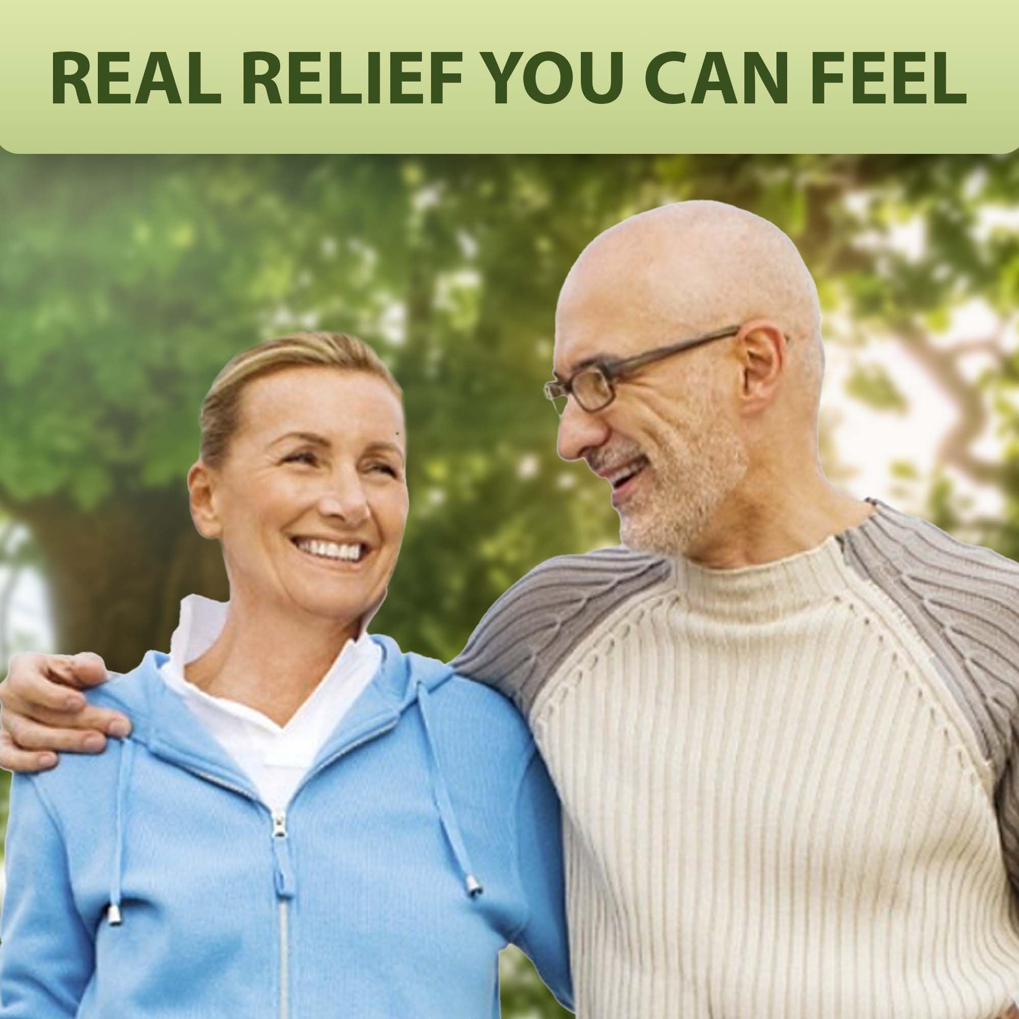 HiRelief Total Relief bottle in bag shows travel-friendly daily nerve comfort on the go.