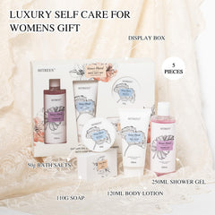 Hitrees face skin care set featuring premium facial products for on-the-go pampering.