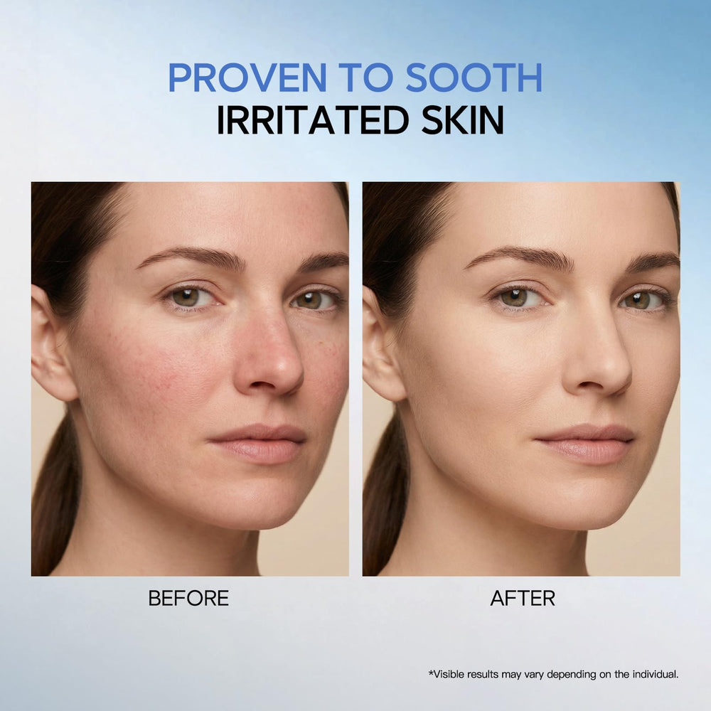 Applying HKH Copper Peptides Serum to clean skin for smooth, refreshed appearance