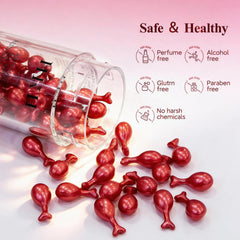 HKH Peptide Serum Capsules are travel-ready for on-the-go skincare