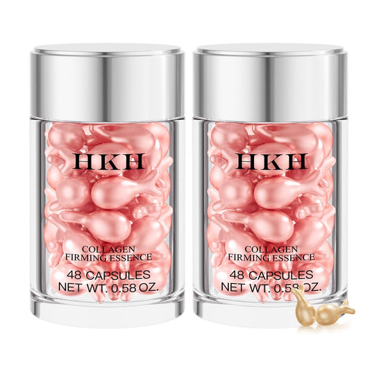 HKH Pro-Retinol Serum Capsules box packaging highlights hygienic single-use format for travel