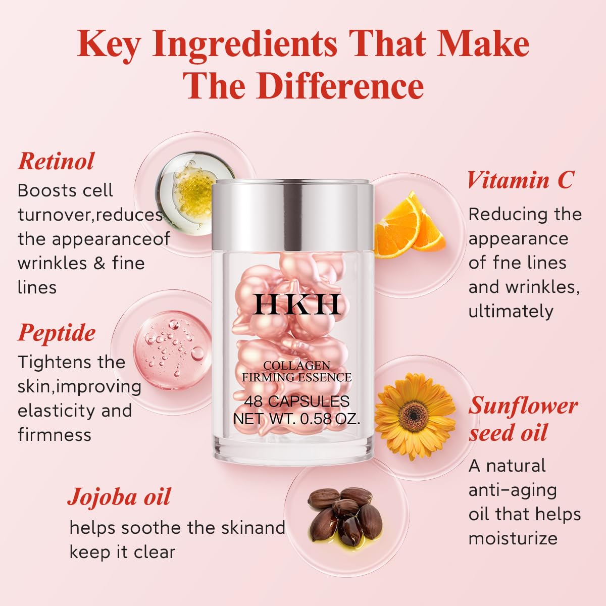 HKH packaging emphasizes biodegradable capsules protecting actives.