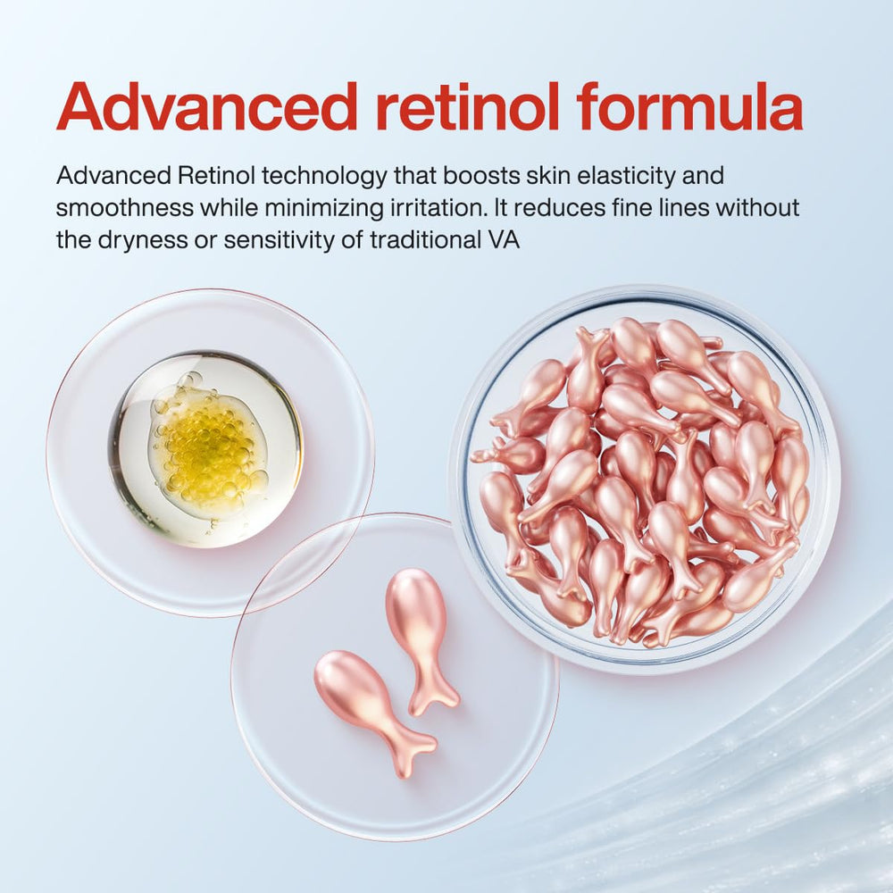 HKH Retinol Serum Capsules absorb quickly without greasiness on the skin.