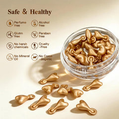 Close-up of HKH capsule showing precise single-dose packaging