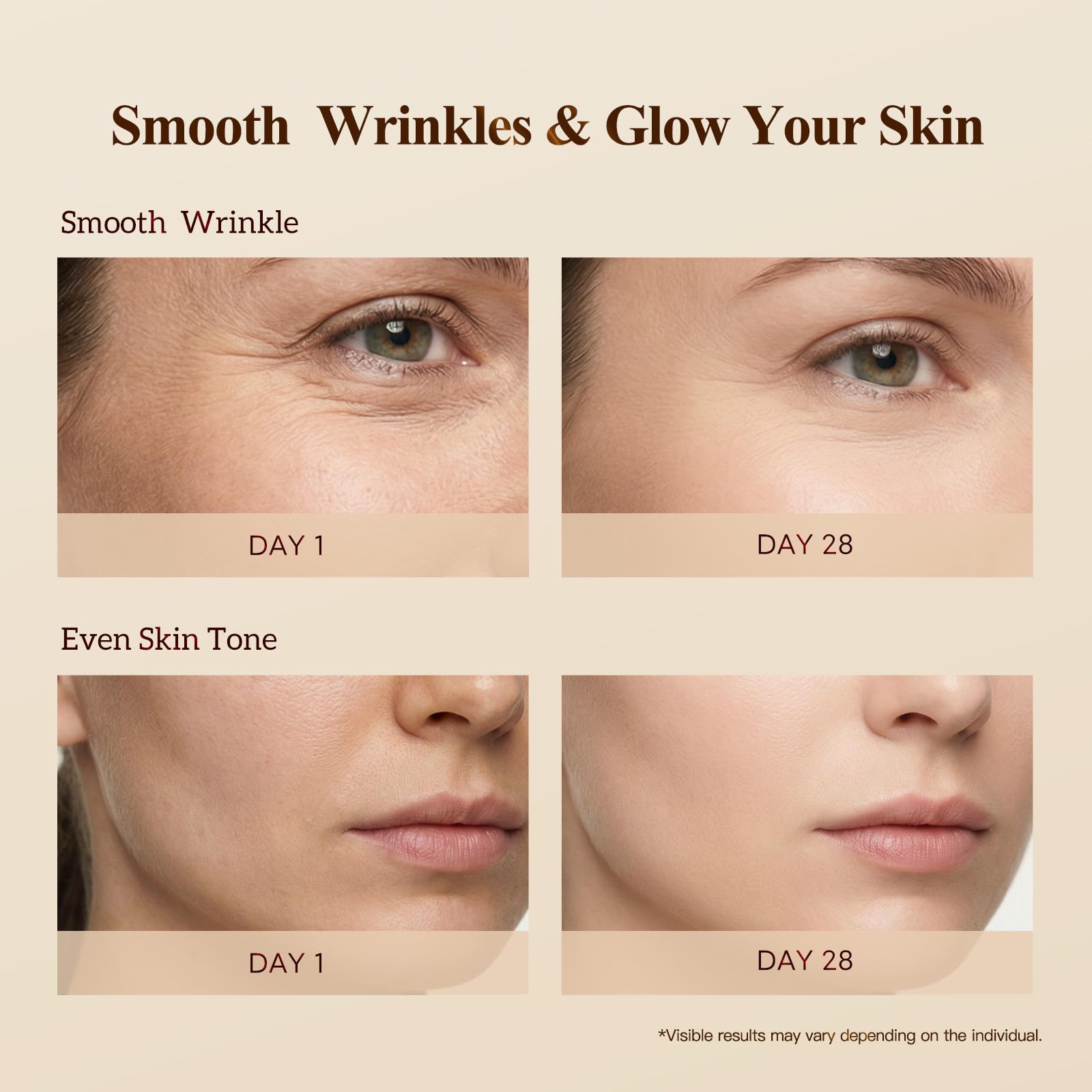 Niacinamide and Hyaluronic Acid in HKH formula for hydration