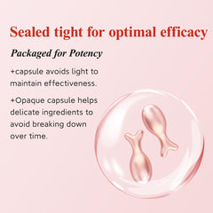 Non-greasy hydration from jojoba and avocado oils in HKH serum.