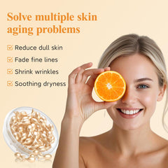 HKH Vitamin C serum bottle and cap shown for precise dosage.