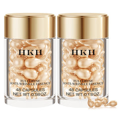 HKH Vitamin C Serum Capsules Set bottle packaging highlights premium, travel-ready skincare for daily use
