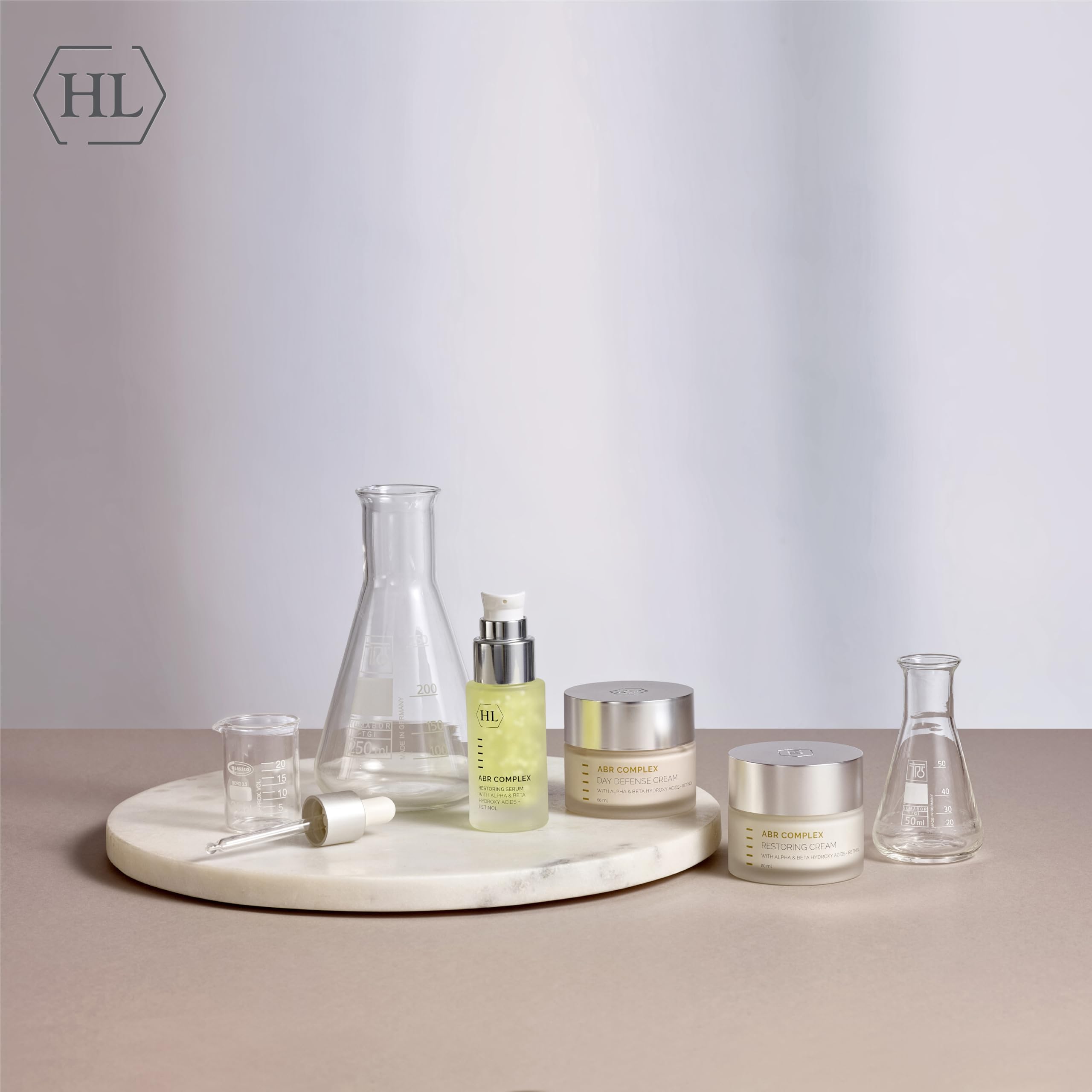 HL ALWAYS ACTIVE ABR Complex key ingredients banner highlights AHA, BHA, and Vitamin C