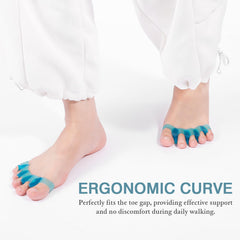 HLOES toe spacers made of durable, skin-friendly materials