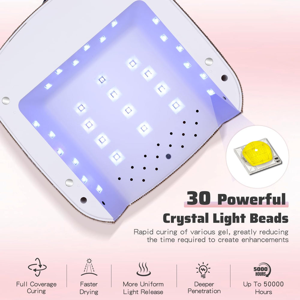 HNHFTT intelligent infrared sensor activates lamp hands-free for ease.