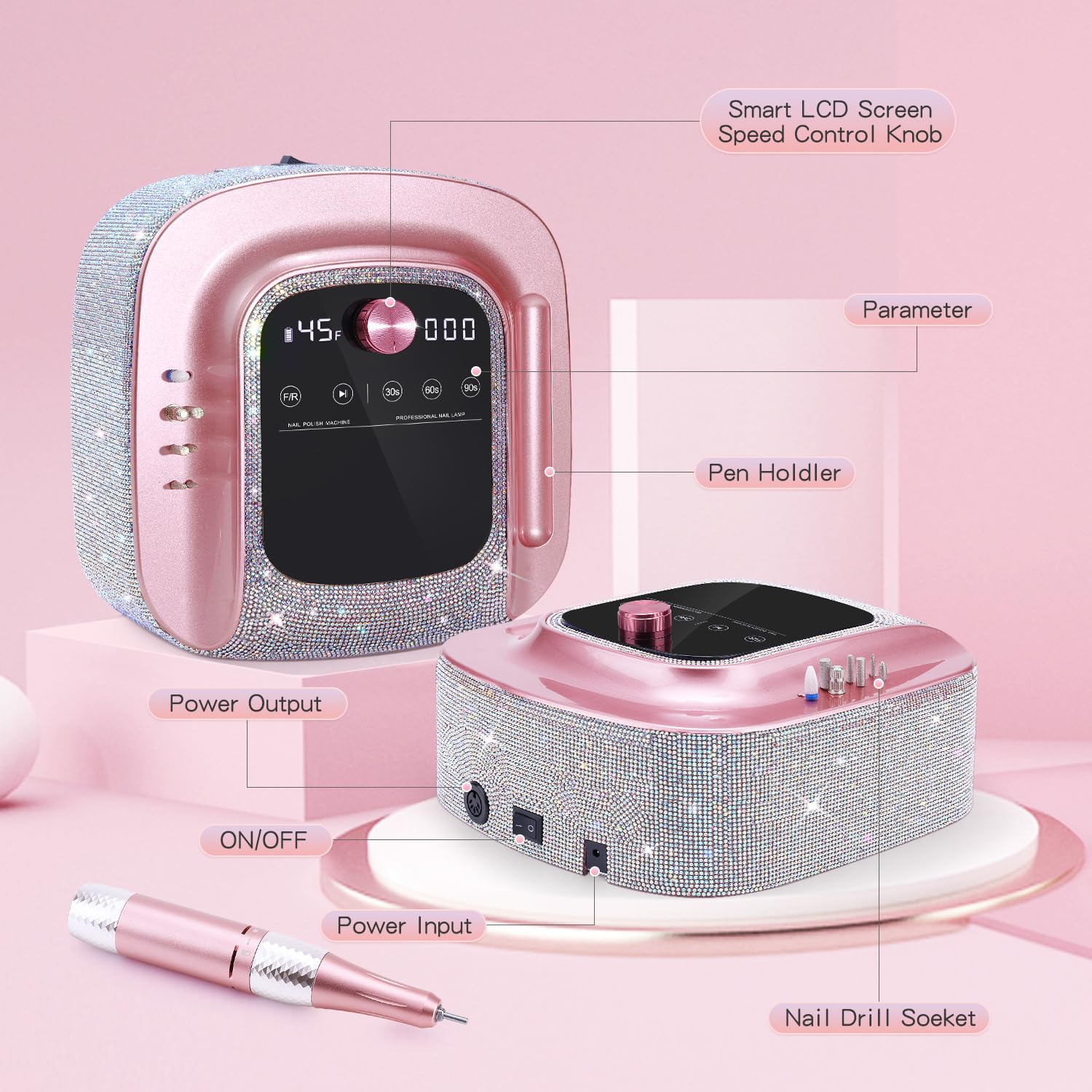 HNHFTT travel-friendly design fits home salon or on-the-go practice.