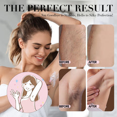 HNMTWQ hair removal cream underarms application for smooth skin