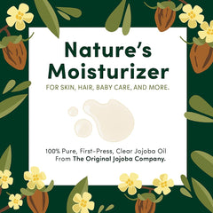 HobaCare Clear Jojoba Oil pour demonstrates colorless, odorless formula ideal for clean blends