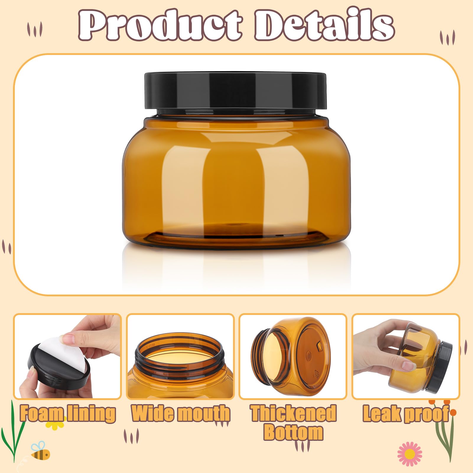 Hoemwarm round label stickers for easy labeling