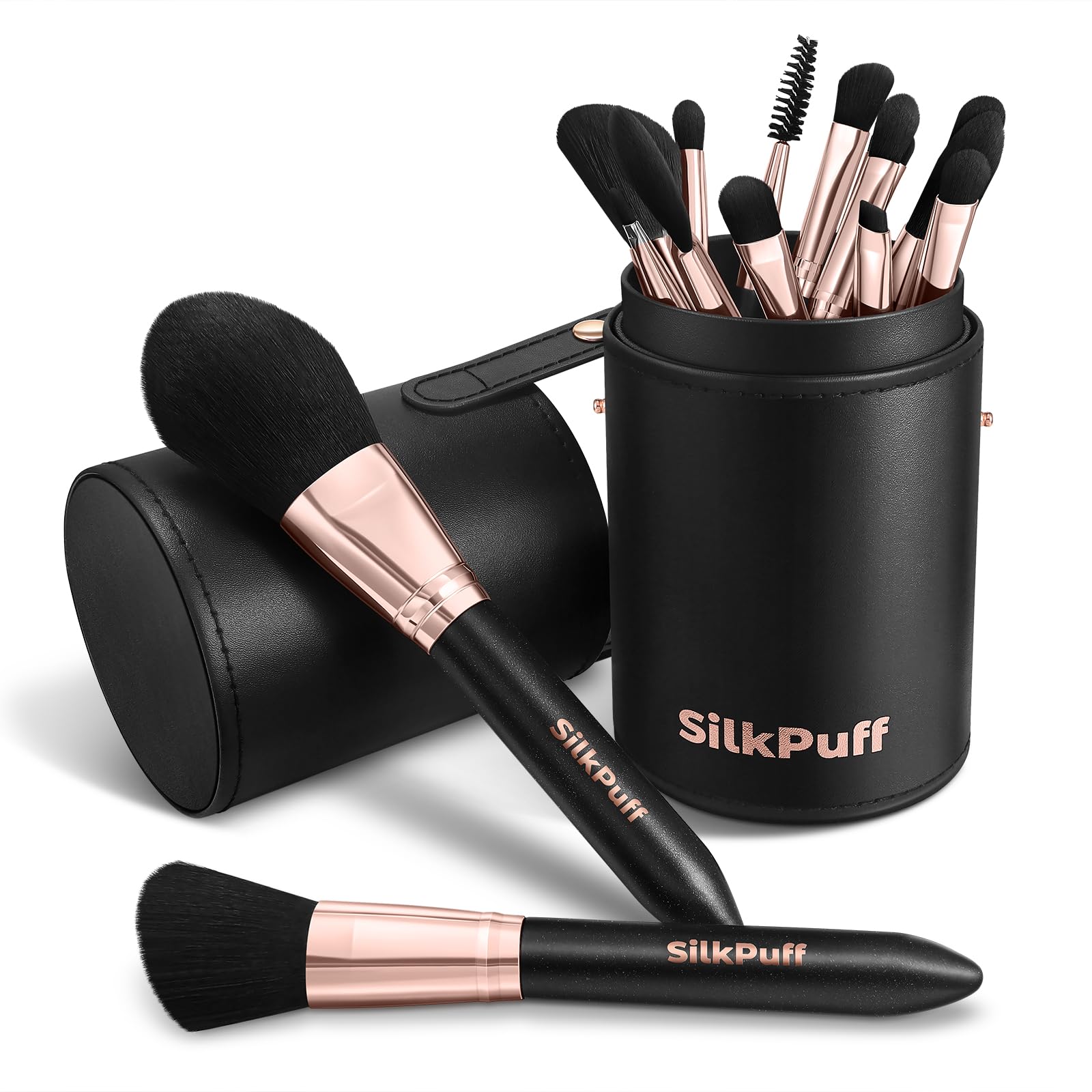 HOIFA Silkpuff collection wide view shows premium design for versatile makeup routines.