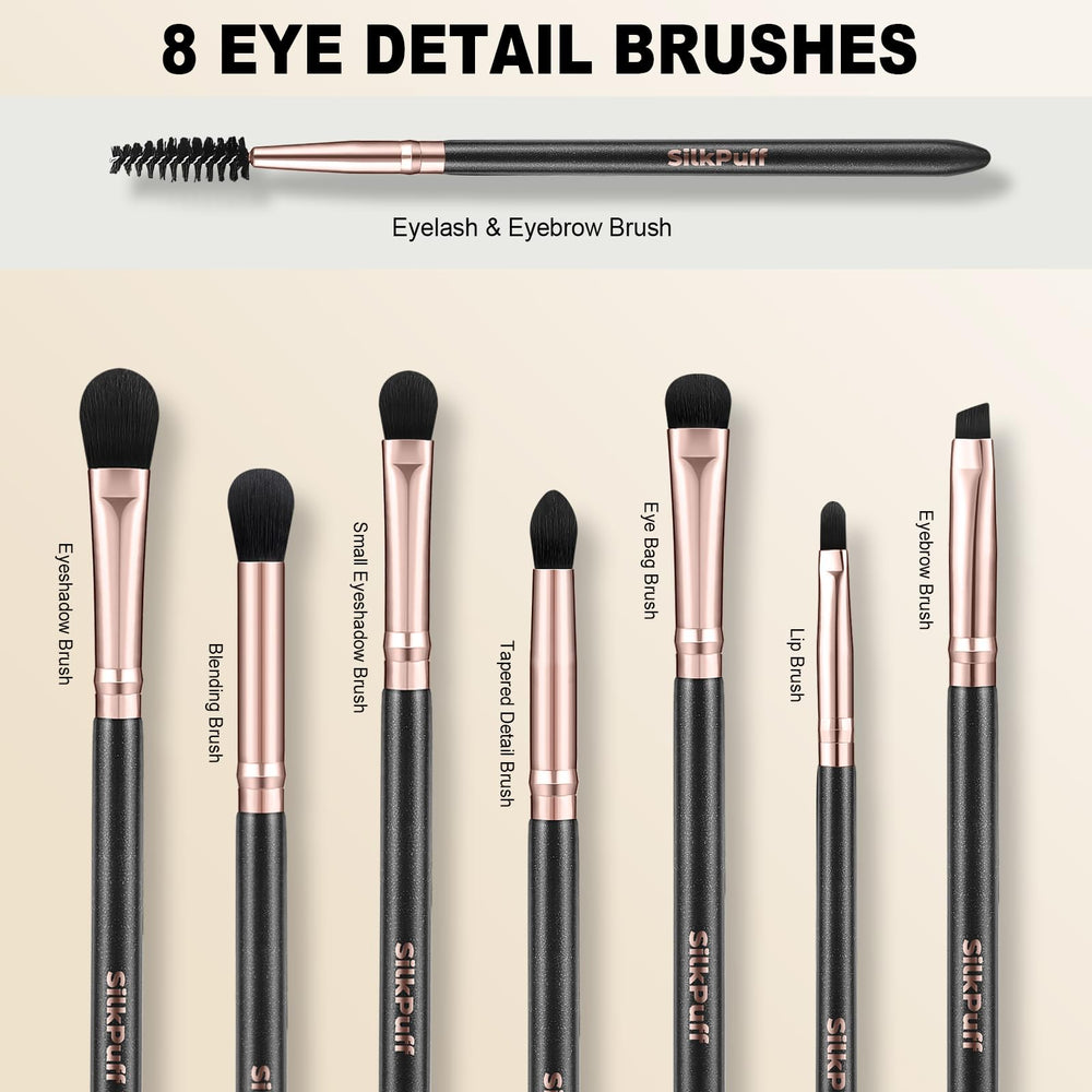 HOIFA Silkpuff concealer brush enables targeted coverage with feather-light blending.