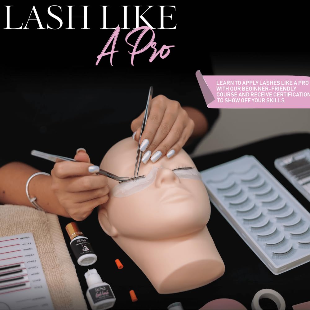 HOKA Lash glue bottle shown for controlled bonding during applications