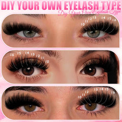 Holipet precision tools tweezers and remover improve DIY lash application.