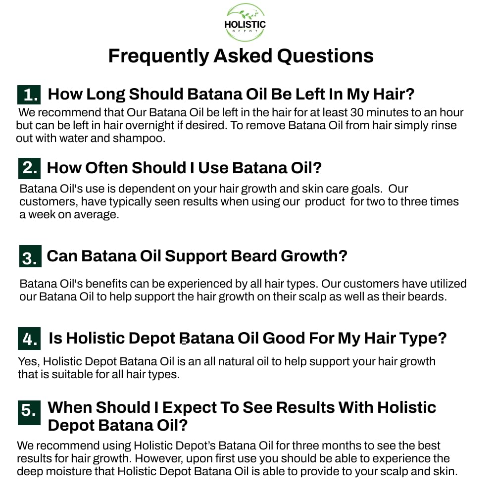 Holistic Depot Batana Oil skin softening for daily care.