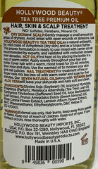 Hollywood Beauty Tea Tree Oil Pack of 4: convenient multi-bottle set for ongoing care