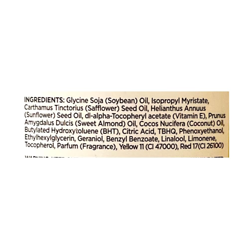 Hollywood Beauty Vitamin E Oil application on skin and hair care routines.