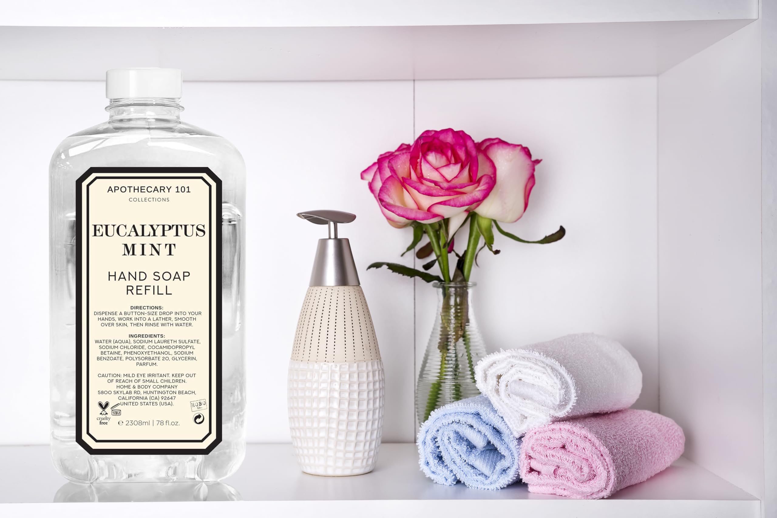 Home and Body Company Apothecary 101 two-fragrance set on display for versatile scent options.